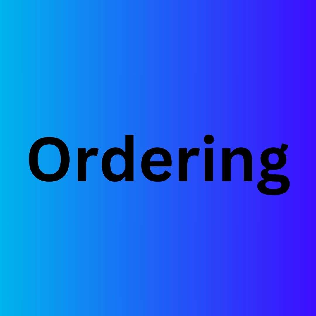 Ordering